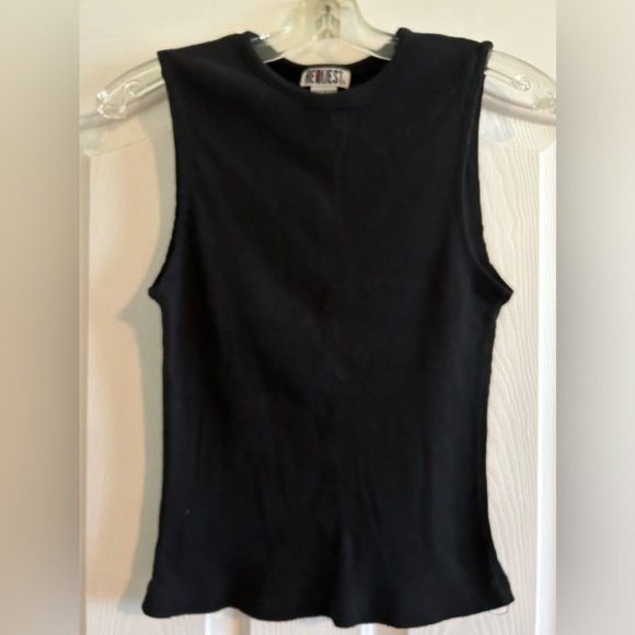 Black high neck tank - Picture 1 of 2